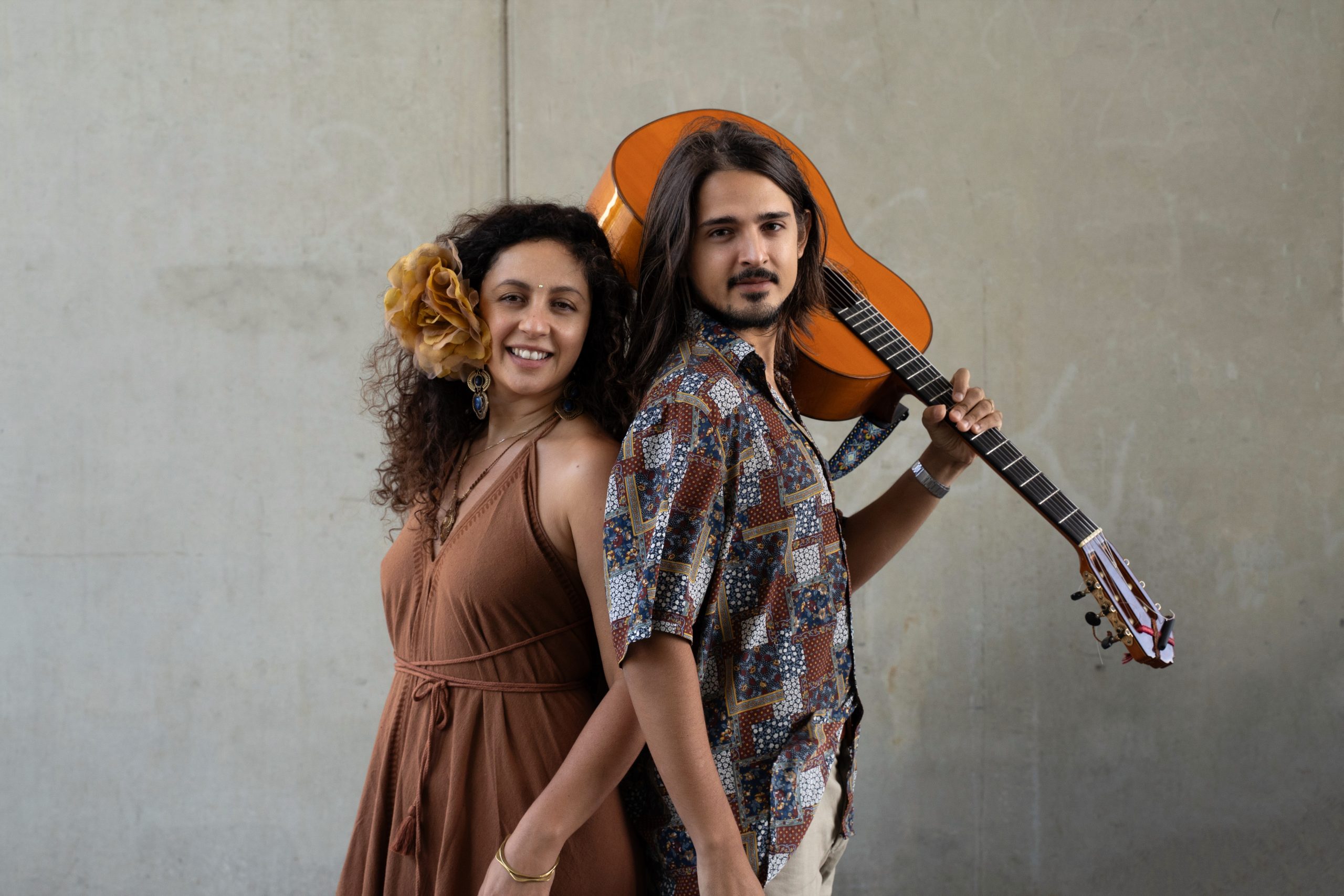 Musiker Flamenco Etno Musik Weltmusik Canela y Clavo Negar und Felipe